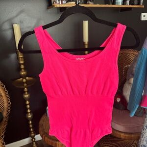 Vibrant Pink OQQ Bodysuit